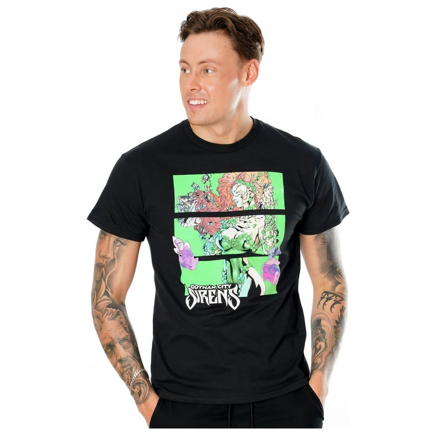 Gotham City Sirens Poison Ivy Sirens Cash Black póló  termékfotó