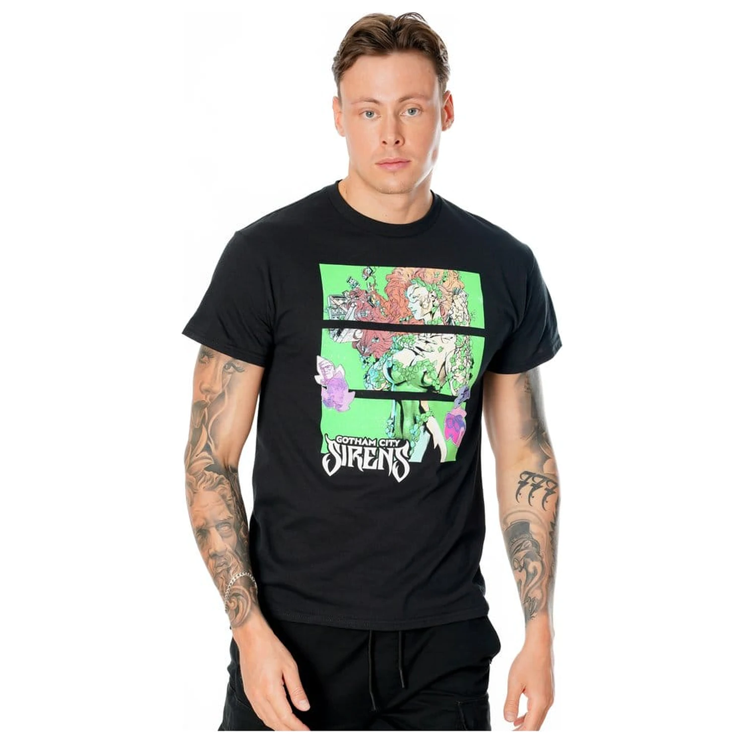Gotham City Sirens Poison Ivy Sirens Cash Black póló  termékfotó