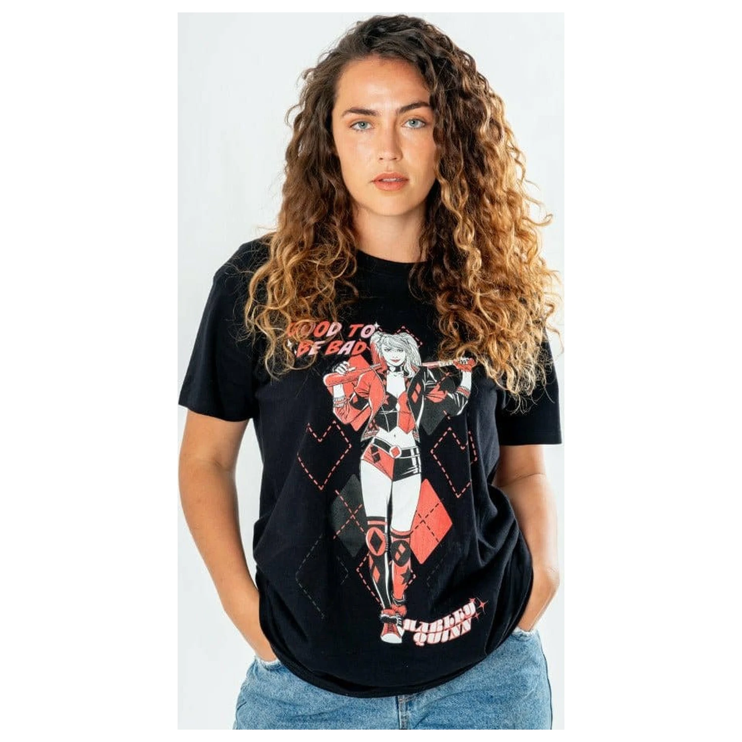 DC Comics Harley Quinn Got To Be Bad póló  termékfotó