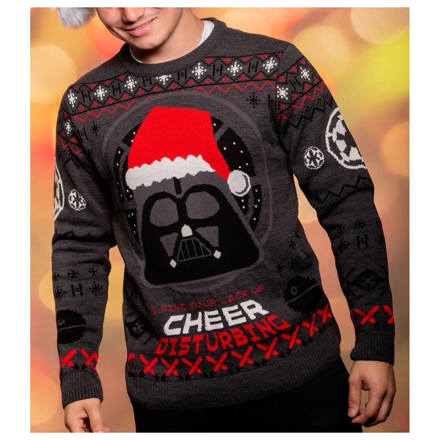 Star Wars Darth Vader karácsonyi pulóver termékfotó