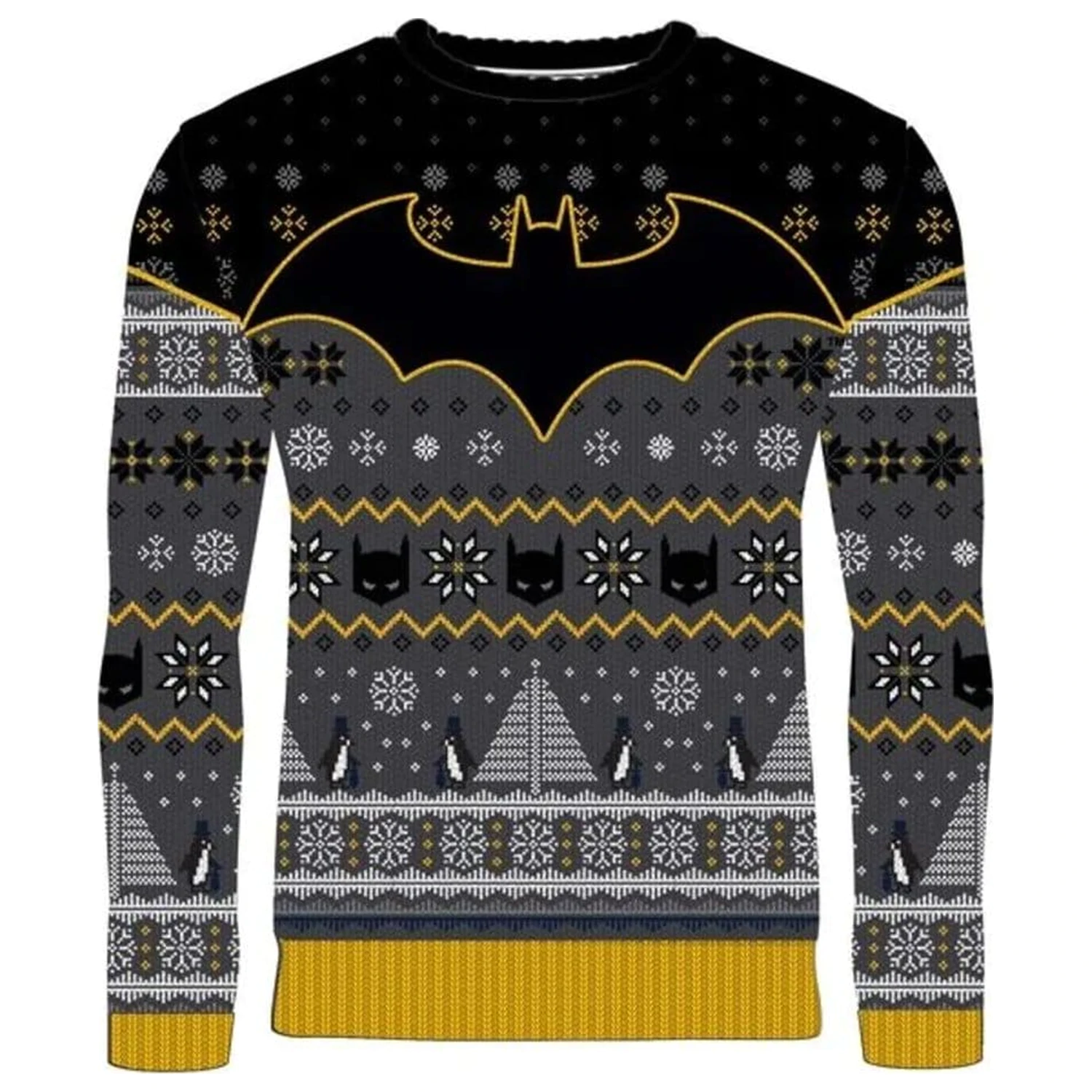 Batman Penguin karácsonyi pulóver termékfotó
