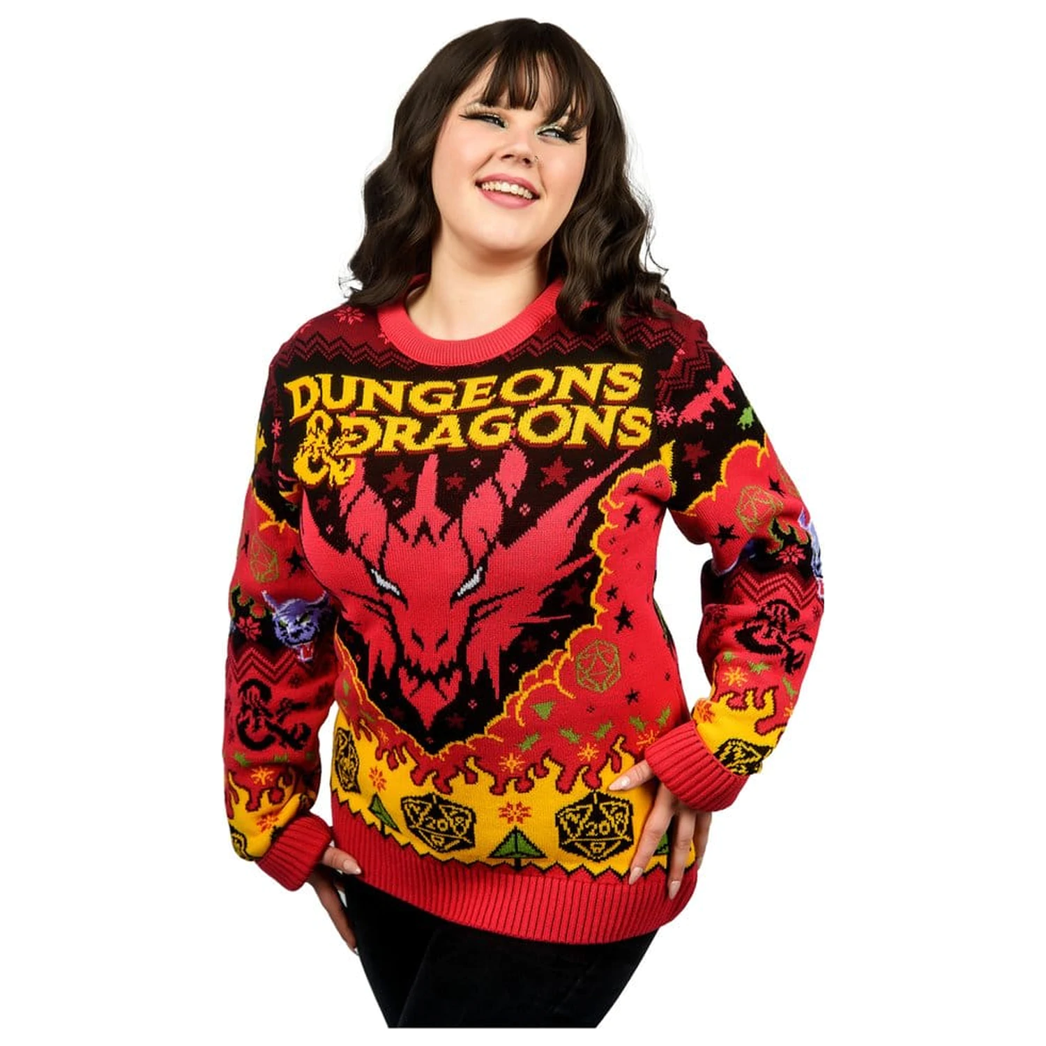 Dungeons & Dragons karácsonyi pulóver termékfotó