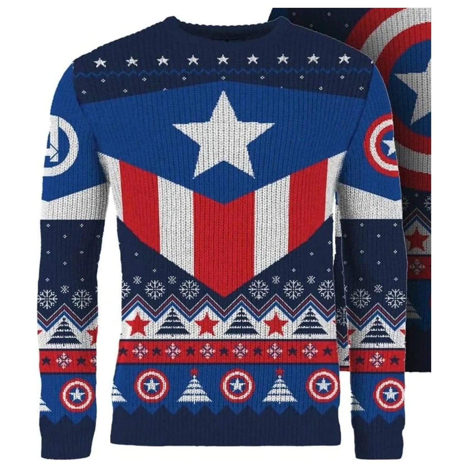 Captain America karácsonyi pulóver termékfotó