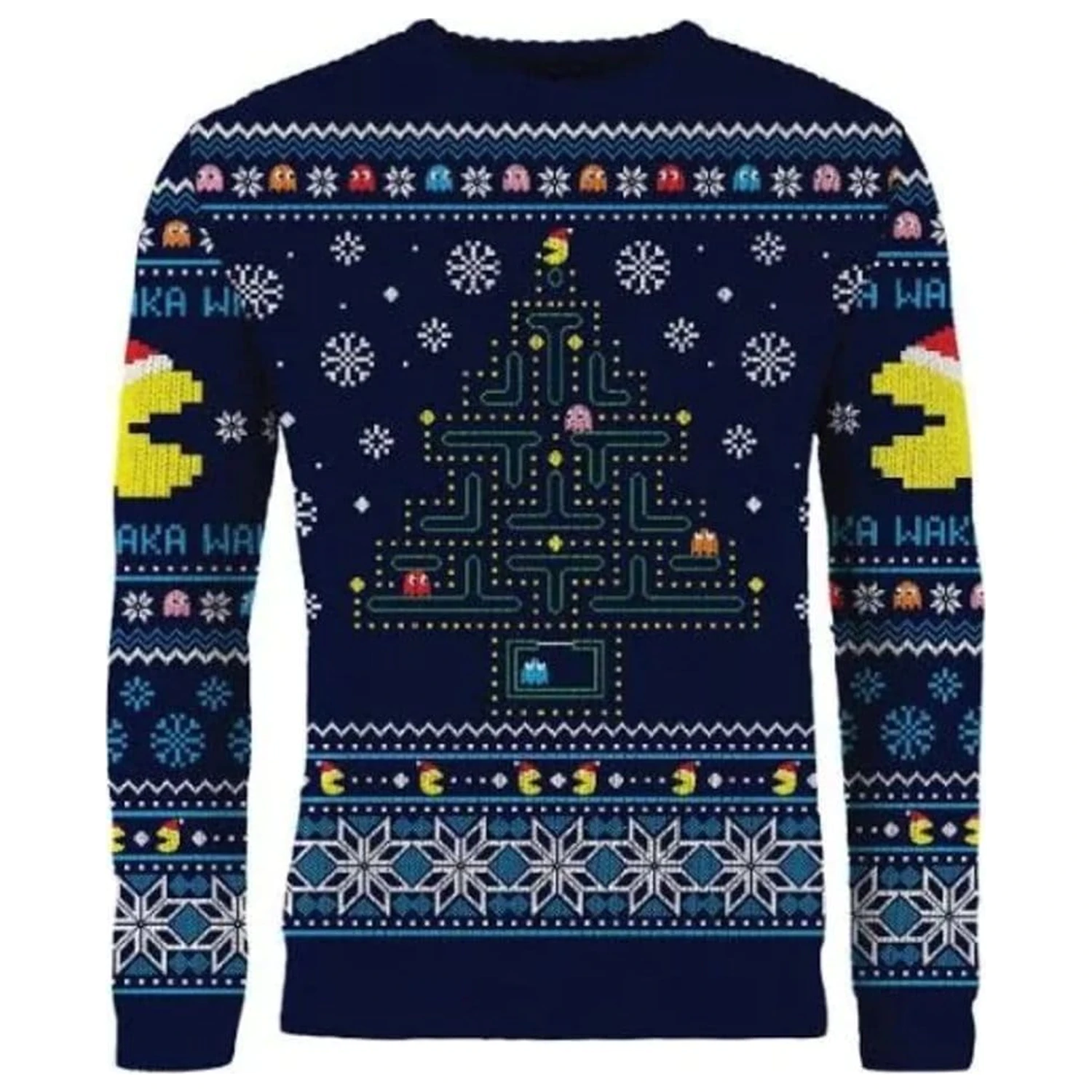 Pac-Man karácsonyi pulóver termékfotó