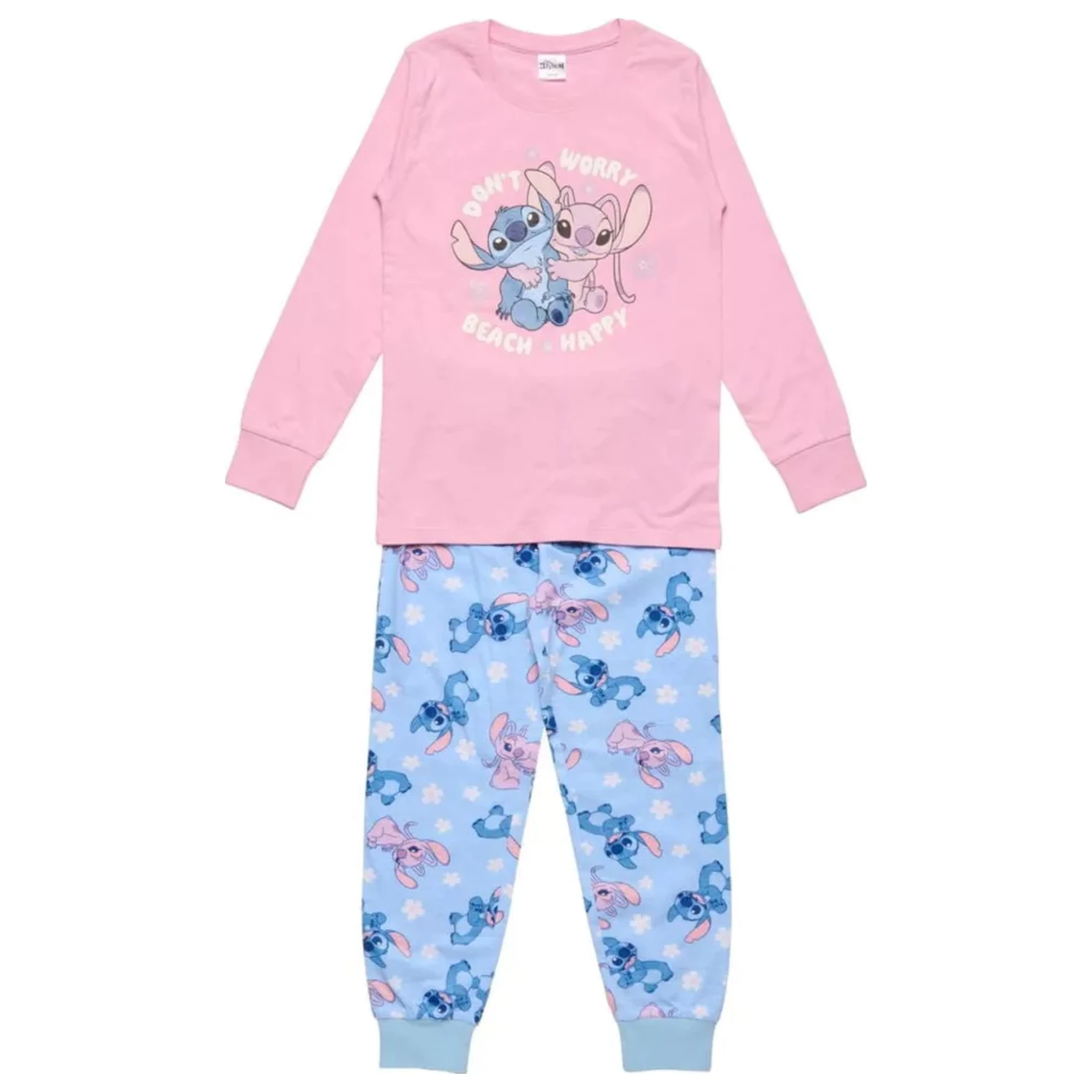 Stitch Happy gyerek hosszú pizsama termékfotó