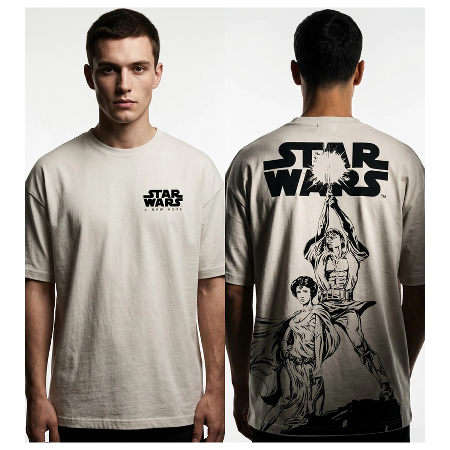 STAR WARS A New Hope Anniversary Oversize póló termékfotó