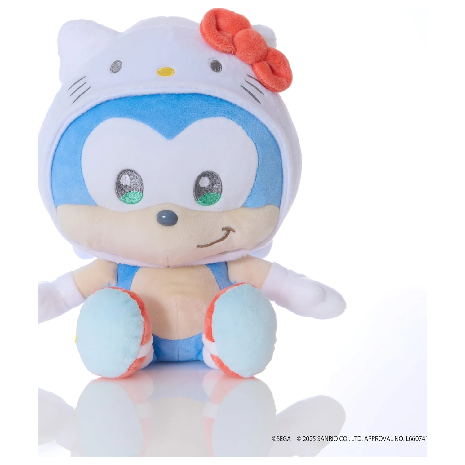 Sonic & Friends x Sanrio Sonic x Hello Kitty plüss 24 cm termékfotó