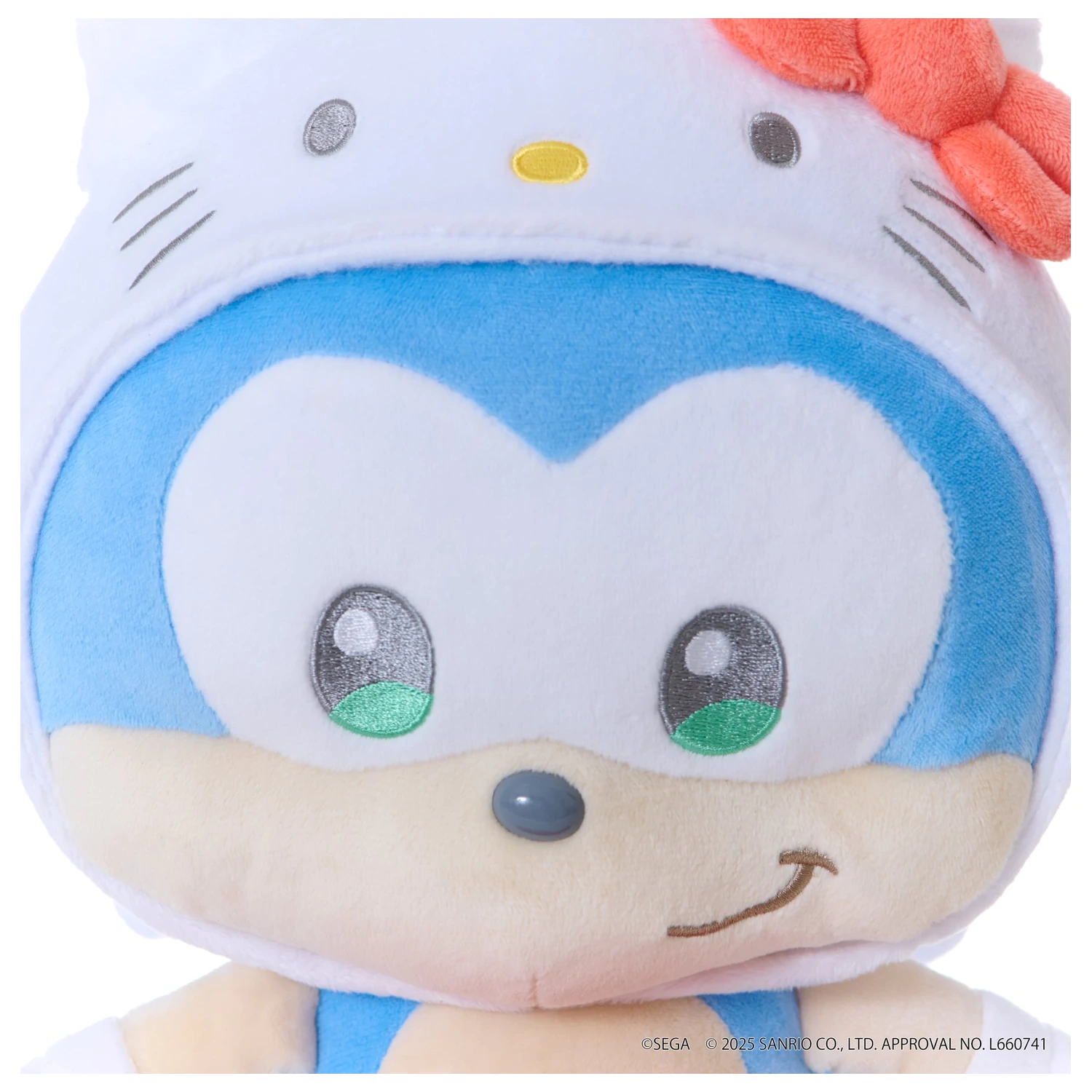 Sonic & Friends x Sanrio Sonic x Hello Kitty plüss 24 cm termékfotó