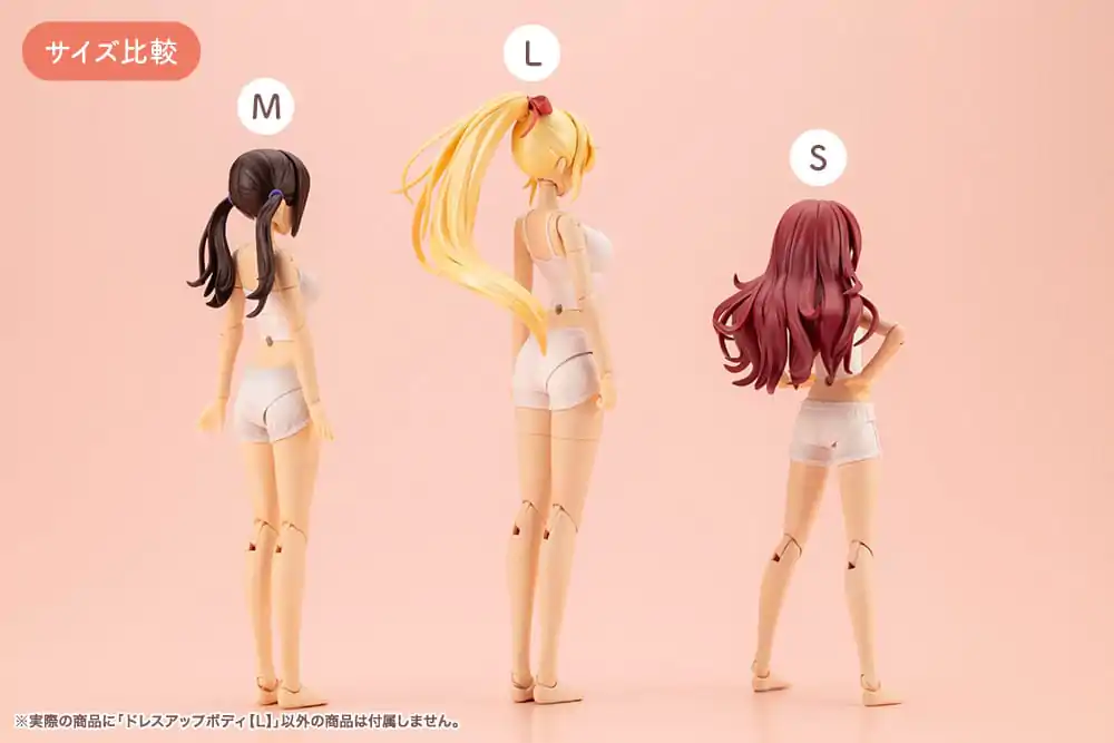 Sousai Shojo Teien Dress Up Body Size L kiegészítő csomag 1/10 akciófigurákhoz termékfotó
