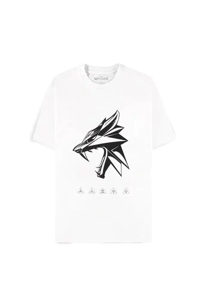 The Witcher Wild Hunt Wolf Head póló  termékfotó