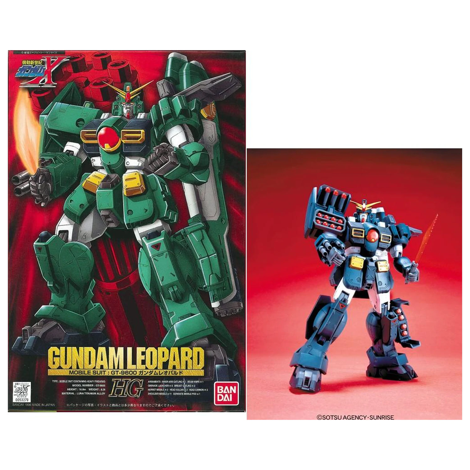 1/100 Gundam leopárd modell készlet termékfotó