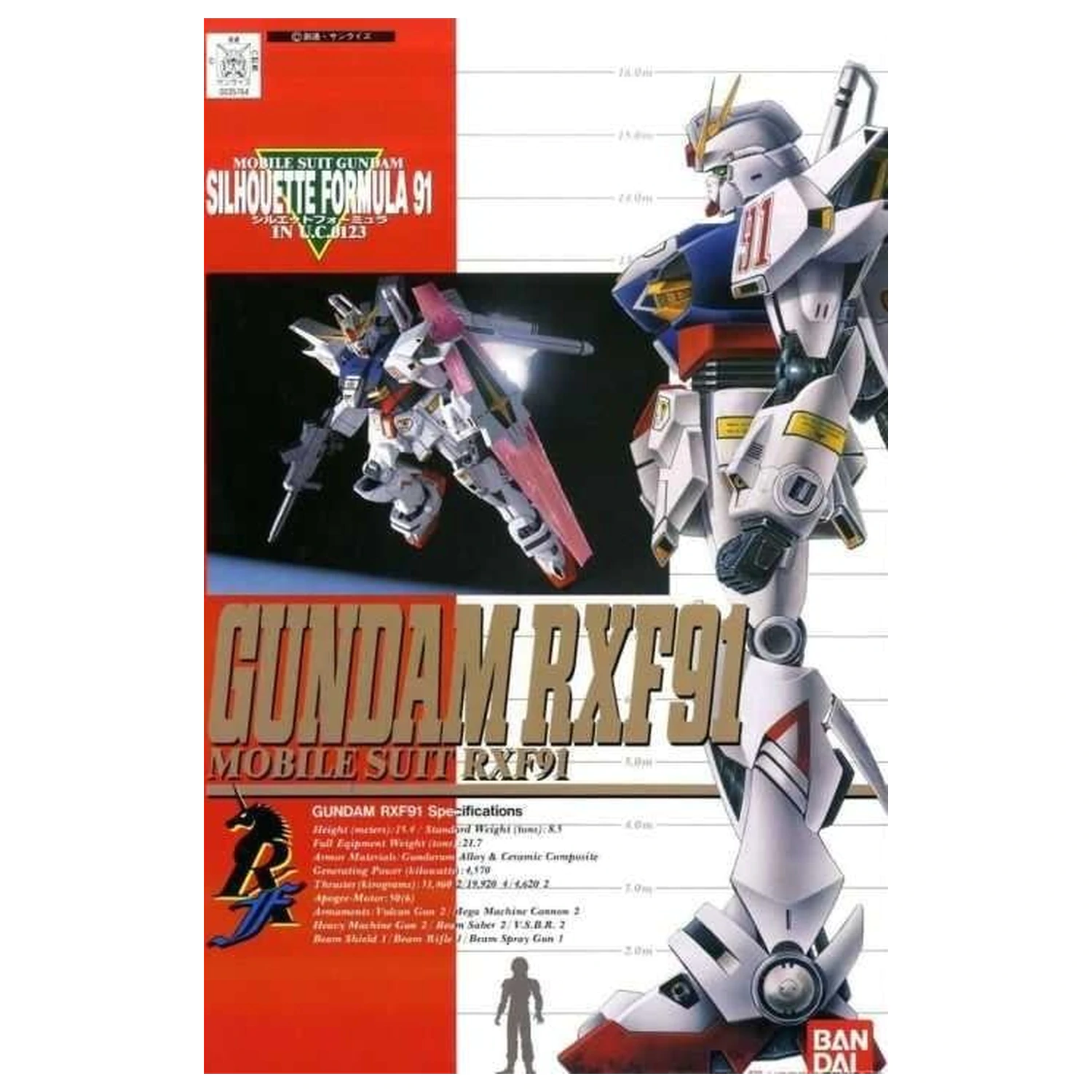 1/100 Gundam RXF91 modell készlet termékfotó