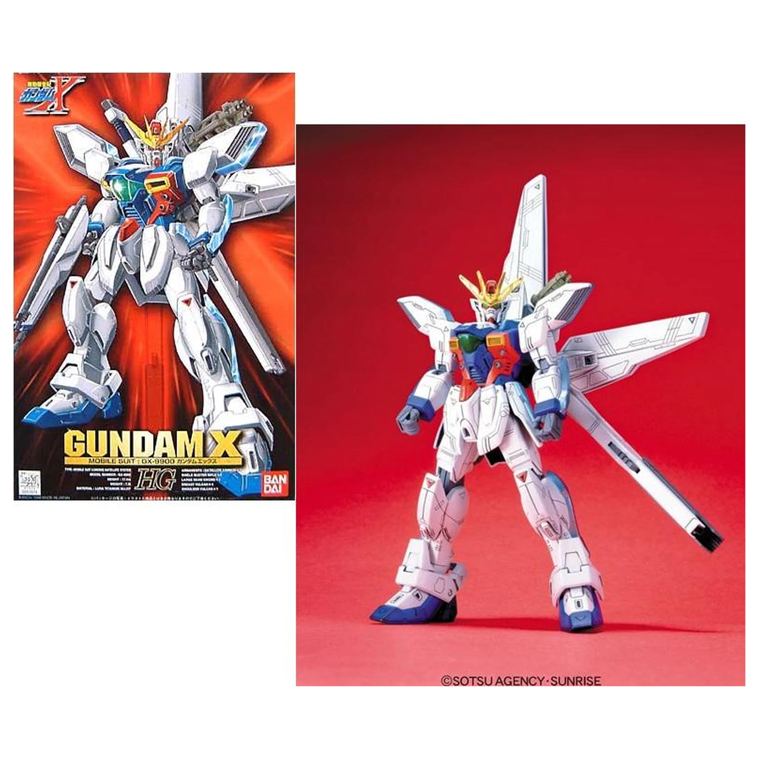 1/100 Gundam X modell készlet termékfotó