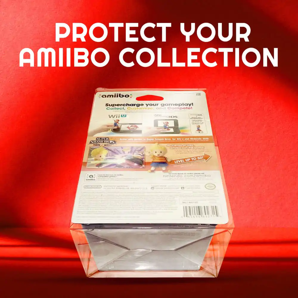 10 db-os PET protector védőtok csomag Amiibo figurákhoz termékfotó