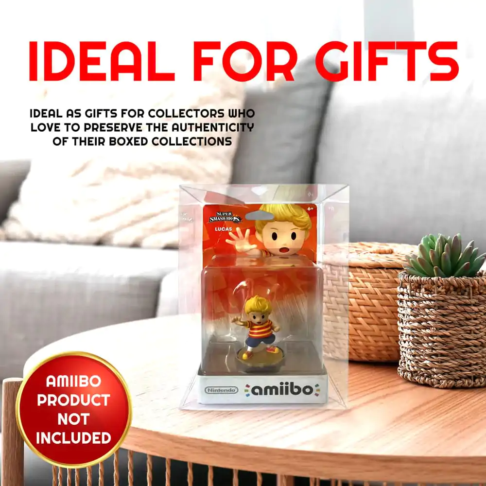 10 db-os PET protector védőtok csomag Amiibo figurákhoz termékfotó