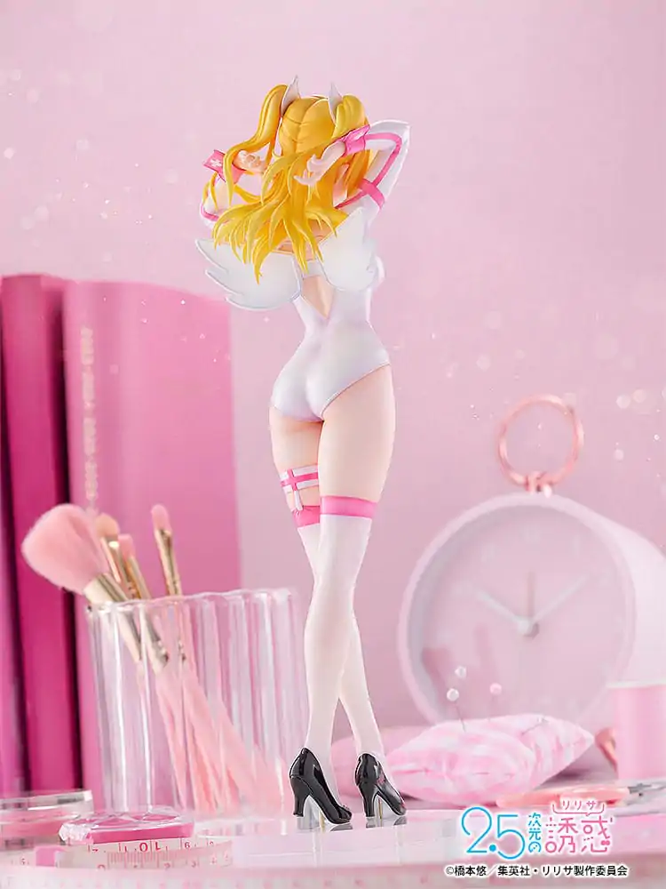 2.5 Dimensional Seduction 1/7 Liliel Angel School spin-off Training Suit/Ririsa PVC szobor figura 25 cm termékfotó