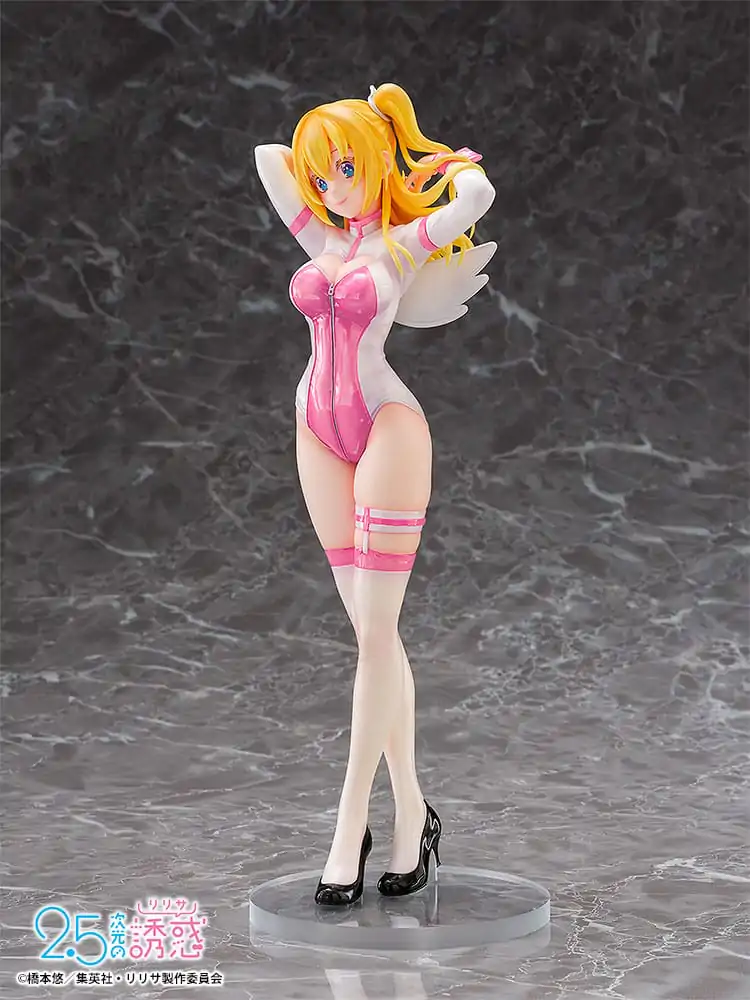 2.5 Dimensional Seduction 1/7 Liliel Angel School spin-off Training Suit/Ririsa PVC szobor figura 25 cm termékfotó