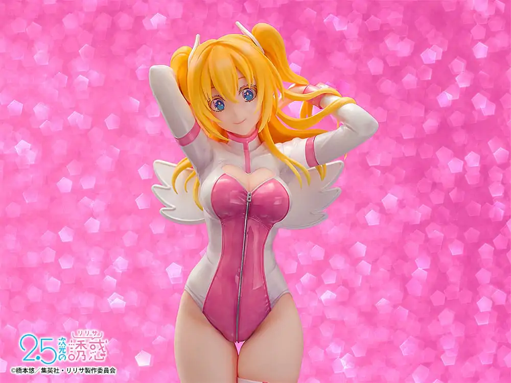 2.5 Dimensional Seduction 1/7 Liliel Angel School spin-off Training Suit/Ririsa PVC szobor figura 25 cm termékfotó