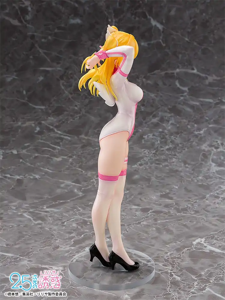 2.5 Dimensional Seduction 1/7 Liliel Angel School spin-off Training Suit/Ririsa PVC szobor figura 25 cm termékfotó