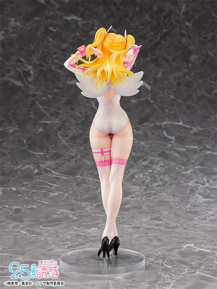 2.5 Dimensional Seduction 1/7 Liliel Angel School spin-off Training Suit/Ririsa PVC szobor figura 25 cm termékfotó