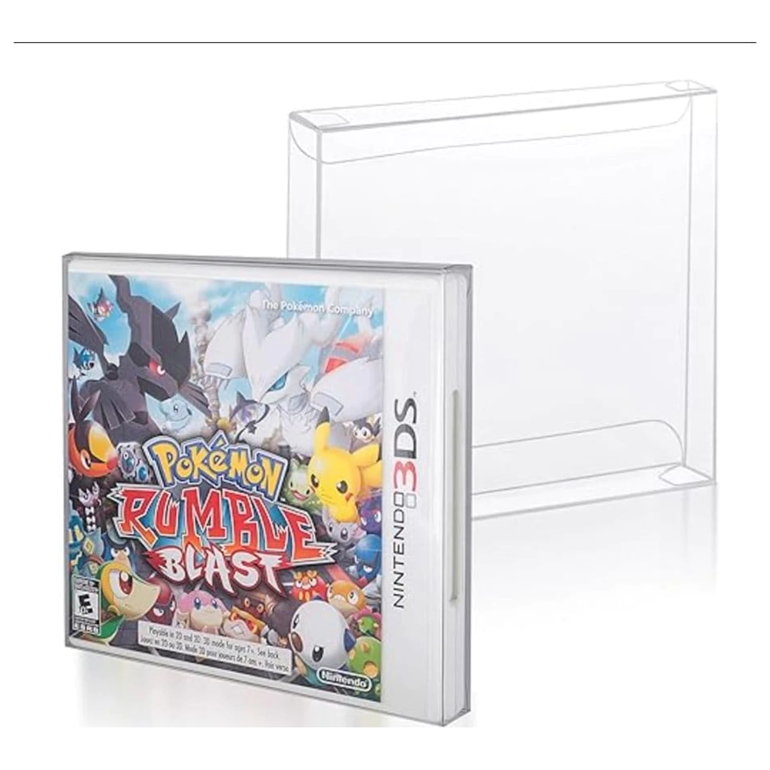 2 db-os akril tárolódoboz csomag 3DS (NTSC) játékokhoz termékfotó