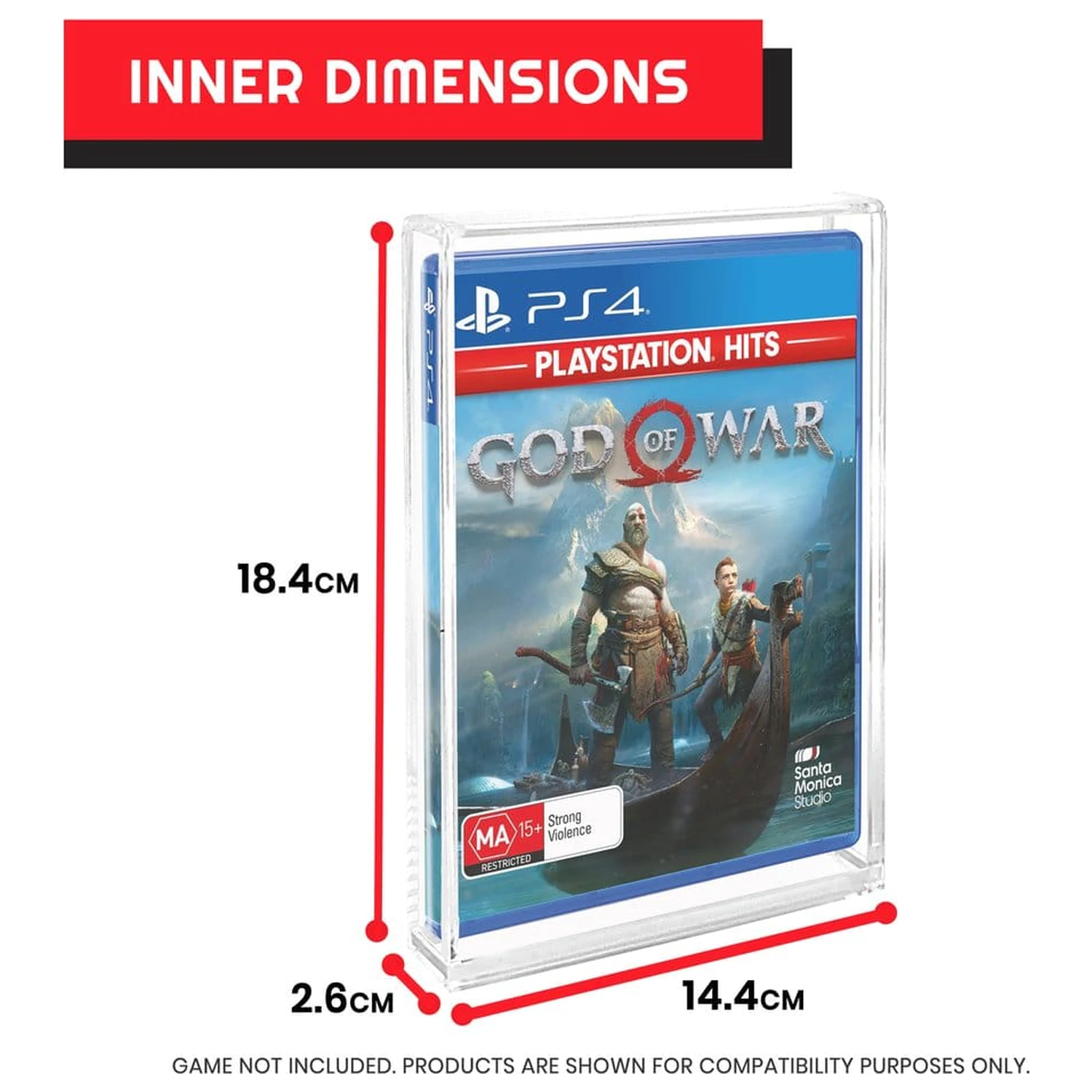 2 db-os akril tárolódoboz csomag PS3/PS4/Blu-Ray/XBOX One játékokhoz termékfotó