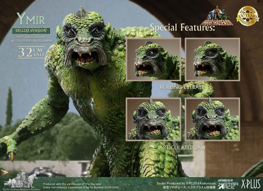 20 Million Miles to Earth Ray Harryhausens Ymir Deluxe Version  Soft Vinyl szobor figura 32 cm termékfotó