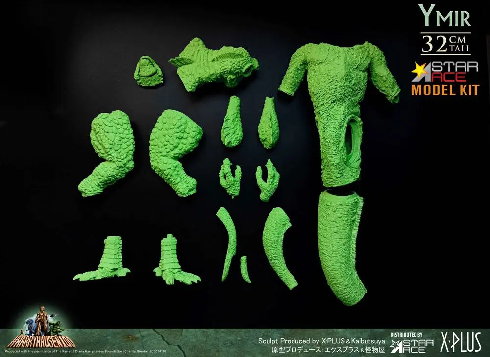 20 Million Miles to Earth Ray Harryhausens Ymir Soft Vinyl modell készlet 32 cm termékfotó