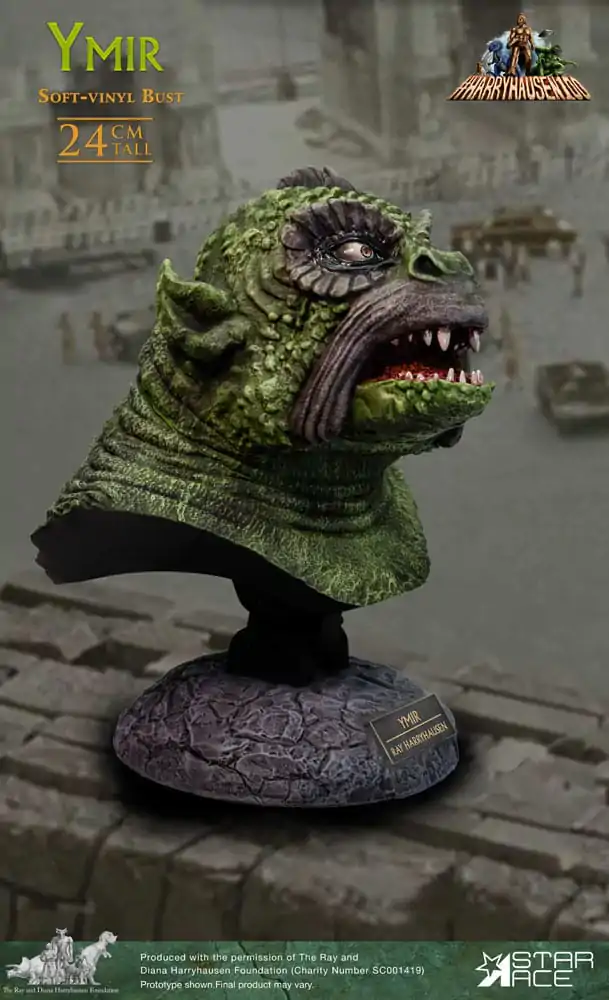20 Million Miles to Earth Ymir mellszobor figura 24 cm termékfotó