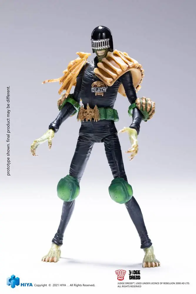 2000 AD Exquisite 1/18 Judge Death Mini akciófigura 10 cm termékfotó
