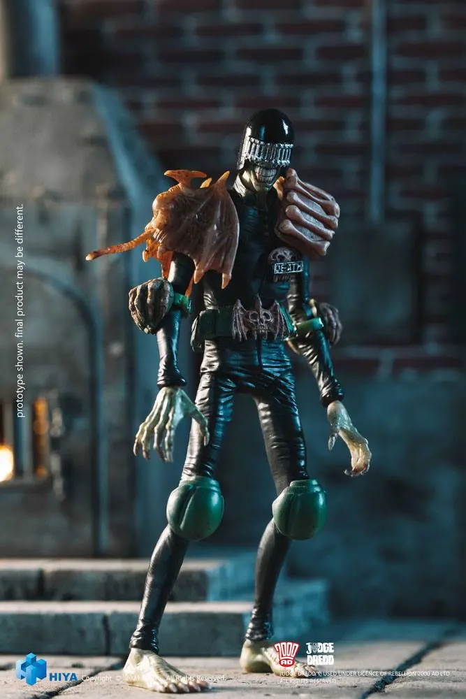 2000 AD Exquisite 1/18 Judge Death Mini akciófigura 10 cm termékfotó
