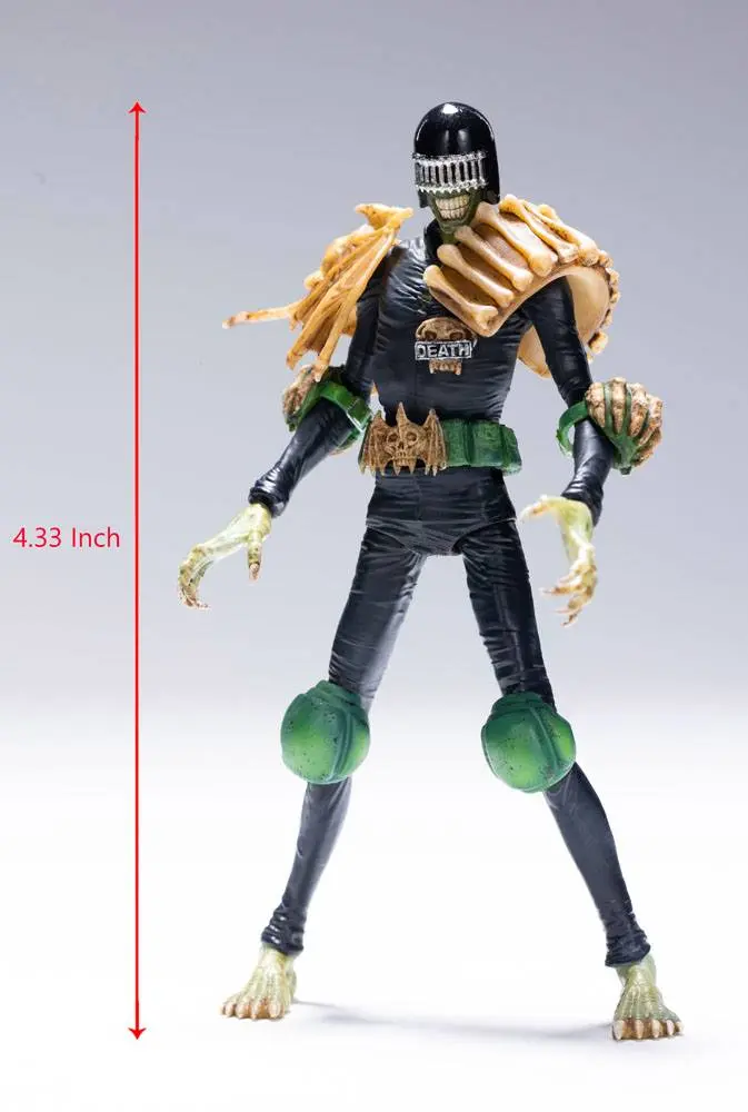 2000 AD Exquisite 1/18 Judge Death Mini akciófigura 10 cm termékfotó