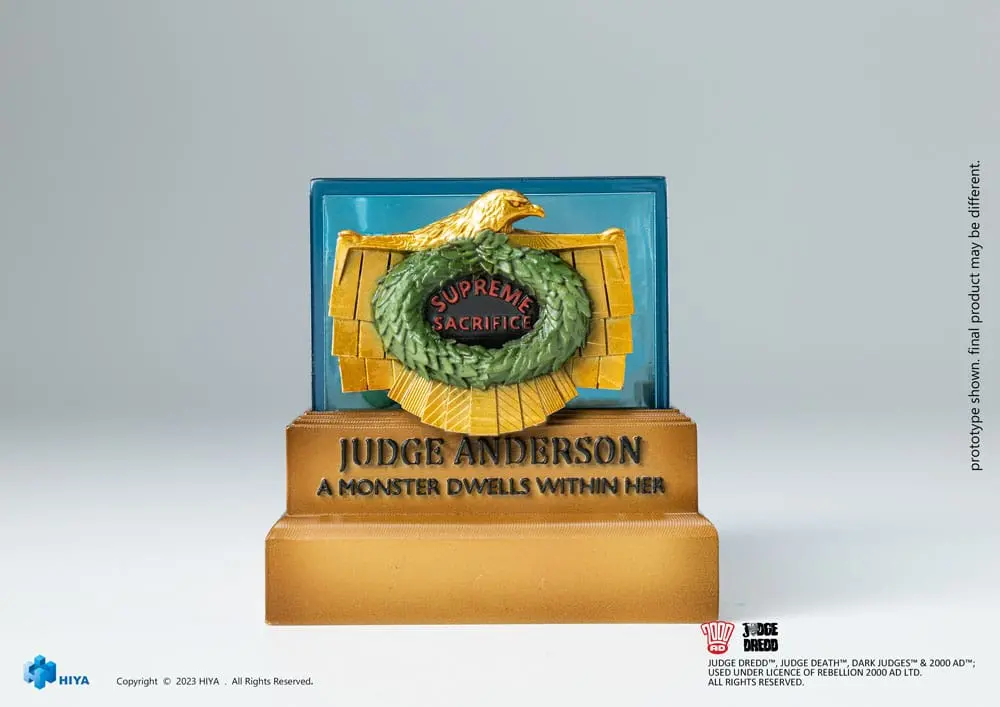 2000 AD Exquisite 1/18 Judge Dredd Judge Anderson Hall of Heroes Mini akciófigura 10 cm termékfotó