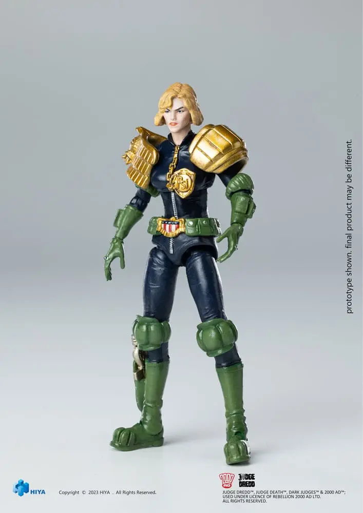 2000 AD Exquisite 1/18 Judge Dredd Judge Anderson VS The Dark Judges Mini akciófigura 10 cm termékfotó