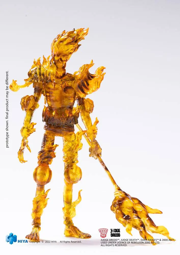 2000 AD Exquisite 1/18 Judge Fire Mini akciófigura 11 cm termékfotó