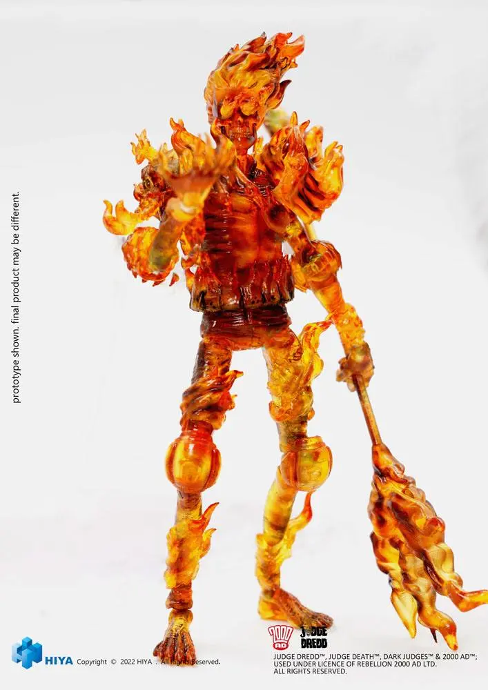 2000 AD Exquisite 1/18 Judge Fire Mini akciófigura 11 cm termékfotó