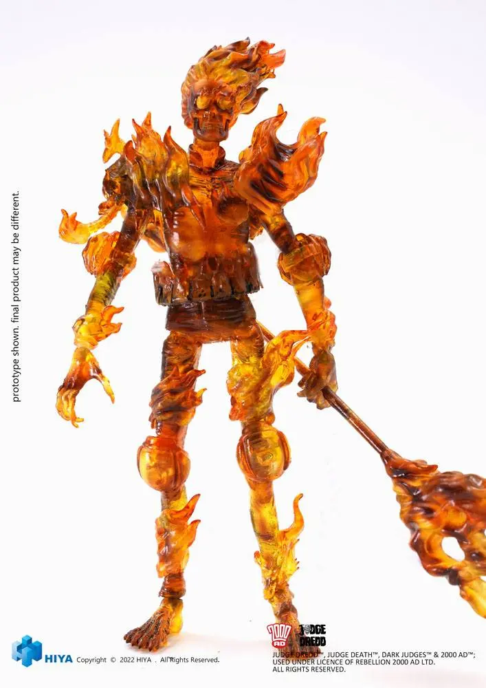 2000 AD Exquisite 1/18 Judge Fire Mini akciófigura 11 cm termékfotó