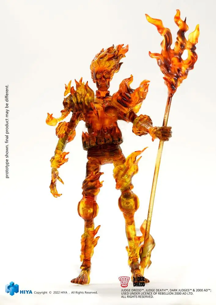 2000 AD Exquisite 1/18 Judge Fire Mini akciófigura 11 cm termékfotó