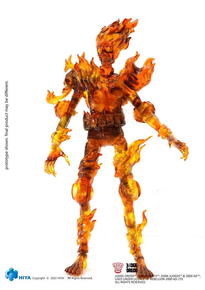 2000 AD Exquisite 1/18 Judge Fire Mini akciófigura 11 cm termékfotó