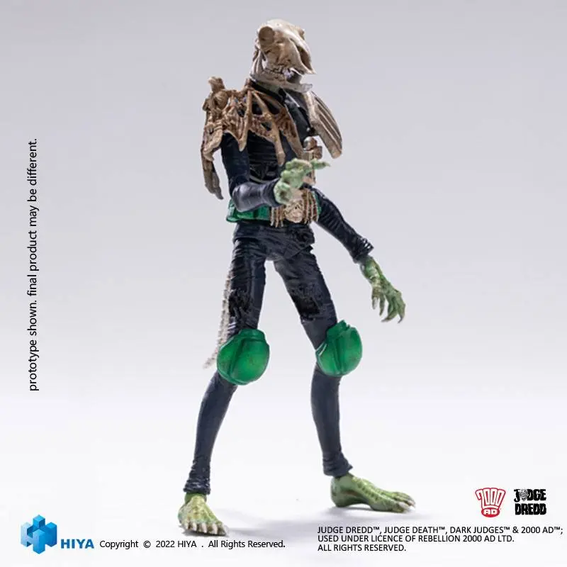 2000 AD Exquisite 1/18 Judge Mortis Mini akciófigura 11 cm termékfotó