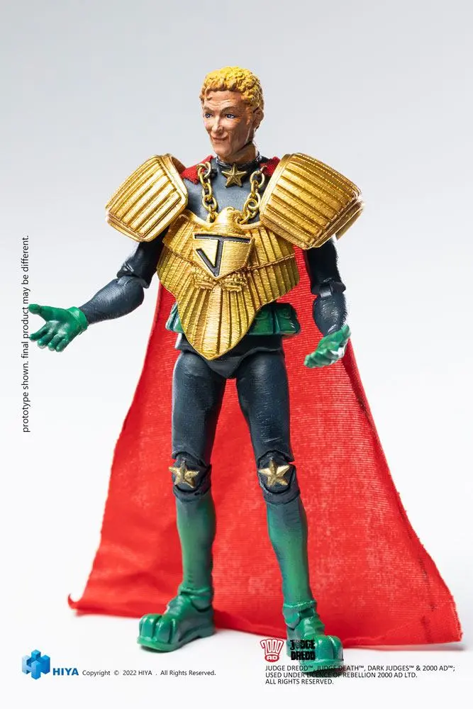 2000 AD Exquisite Mini 1/18 Chief Judge Caligula akciófigura 10 cm termékfotó