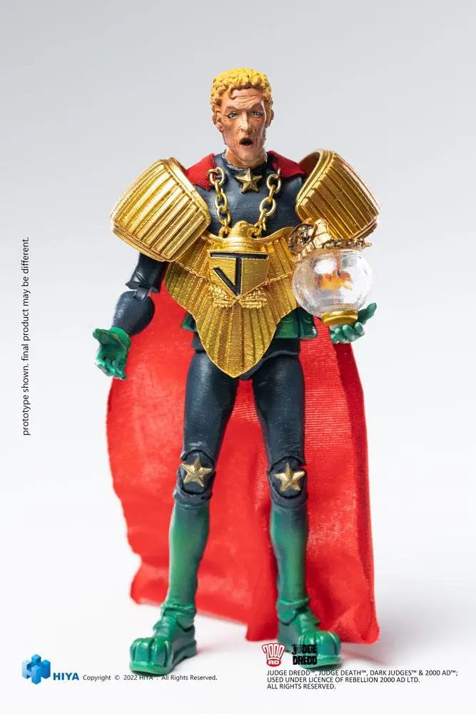 2000 AD Exquisite Mini 1/18 Chief Judge Caligula akciófigura 10 cm termékfotó