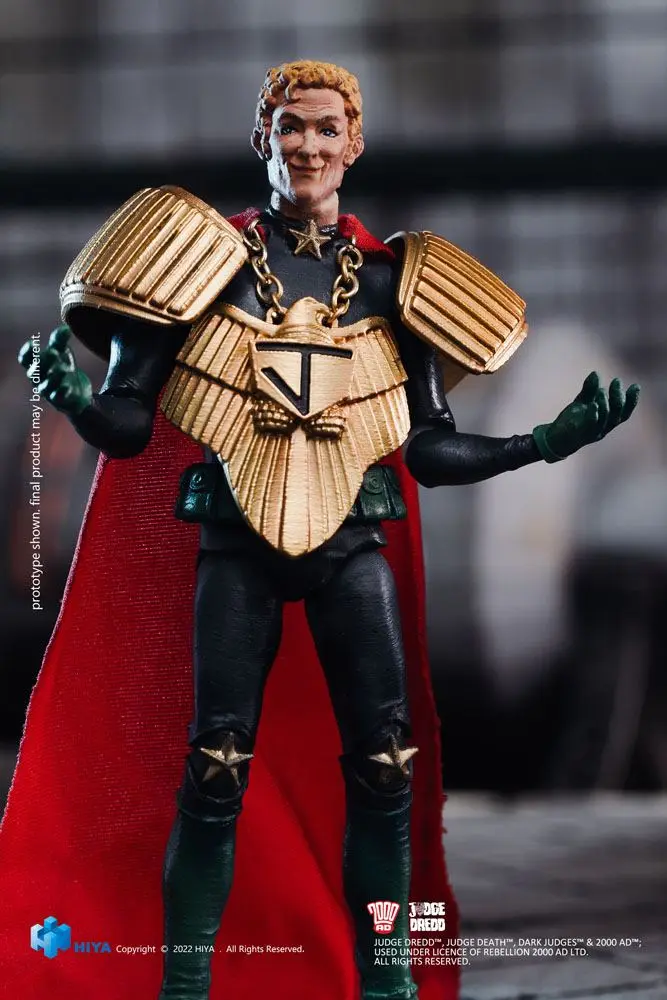 2000 AD Exquisite Mini 1/18 Chief Judge Caligula akciófigura 10 cm termékfotó