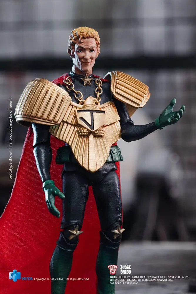 2000 AD Exquisite Mini 1/18 Chief Judge Caligula akciófigura 10 cm termékfotó