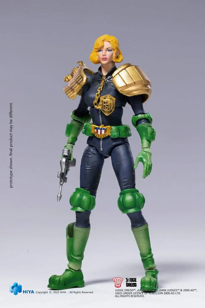 2000 AD Exquisite Mini 1/18 Judge Anderson akciófigura 10 cm termékfotó