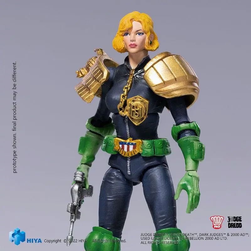 2000 AD Exquisite Mini 1/18 Judge Anderson akciófigura 10 cm termékfotó