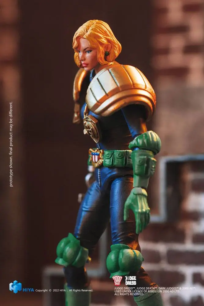 2000 AD Exquisite Mini 1/18 Judge Anderson akciófigura 10 cm termékfotó
