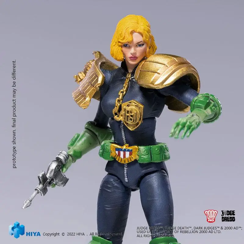 2000 AD Exquisite Mini 1/18 Judge Anderson akciófigura 10 cm termékfotó