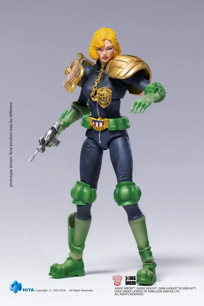 2000 AD Exquisite Mini 1/18 Judge Anderson akciófigura 10 cm termékfotó