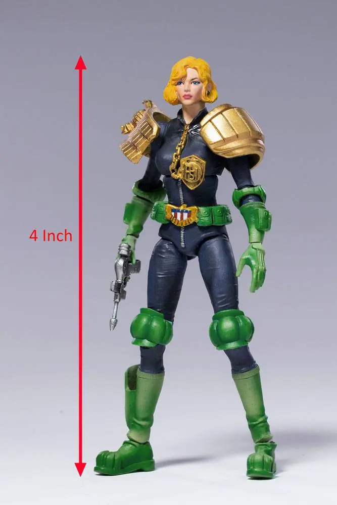 2000 AD Exquisite Mini 1/18 Judge Anderson akciófigura 10 cm termékfotó